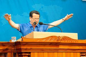  하계대성회 첫째날 저녁