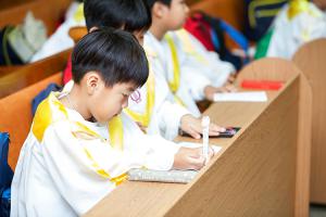  주일예배 유년부 '성구 암송대회'