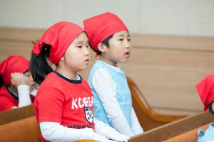  주일예배 유년부 '성구 암송대회'