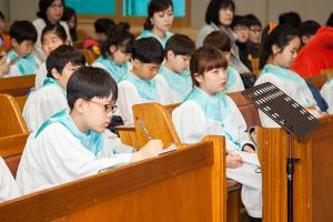  주일예배(부활절) 초등부