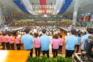  하계대성회 넷째날 저녁(저녁예배, 평강 가족 구속사노래 대회, 둘러보기)