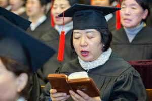  주일 3부예배(제23기 기독사관학교 수료식)