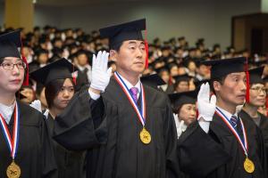  주일 3부예배(제23기 기독사관학교 수료식)