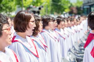  휘선 기념실 개관예배