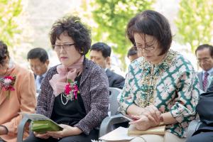  휘선 기념실 개관예배