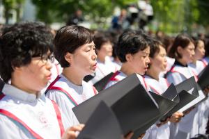  휘선 기념실 개관예배