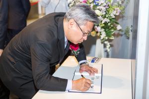  휘선 기념실 개관예배