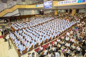  주일 3부 권사임직예배