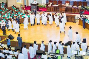  주일 3부 권사임직예배