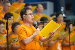  하계대성회 넷째날 저녁(저녁예배, 구속사노래대회,둘러보기)