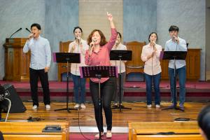  청년연합 가을운동회 '믿음으로 그 물 던져'