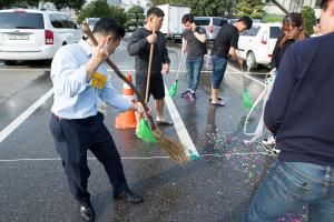  청년연합 가을운동회 '믿음으로 그 물 던져'
