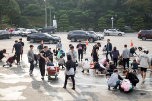  청년연합 가을운동회 '믿음으로 그 물 던져'