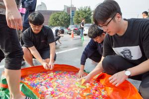  청년연합 가을운동회 '믿음으로 그 물 던져'