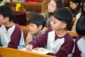  주일예배(부활절) 소년부