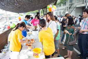  주일 오시카구속사세미나선교기금마련 먹거리 바자회