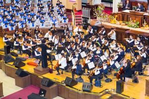  주일 3부예배 '다윗청소년오케스트라연주회'