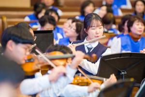  주일 3부예배 '다윗청소년오케스트라연주회'