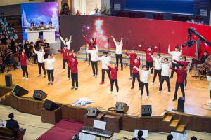  '평강가족 성탄축제'