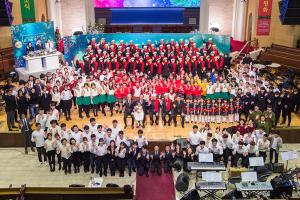  '평강가족 성탄축제'