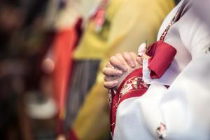  주일 3부 '장로장립, 안수집사임직예배'