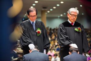  주일 3부 '장로장립, 안수집사임직예배'