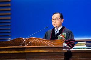  주일 3부 '장로장립, 안수집사임직예배'