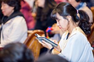  고난주간 특별집회 '2권 만화 출판 감사예배'