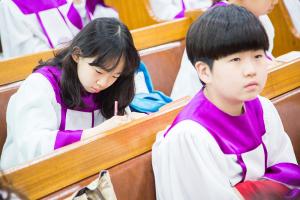  주일예배(부활절)  초등부