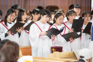  주일예배(부활절)  중등부(에벤에셀)