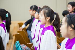  주일예배(부활절)  초등부