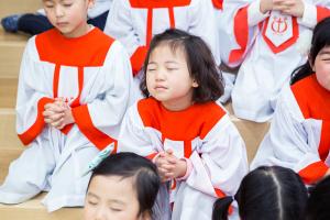  주일예배(부활절)  유치부