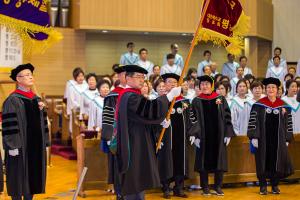  주일 제26기 기독사관학교 수료식