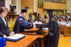  주일 제26기 기독사관학교 수료식