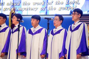  주일 제26기 기독사관학교 수료식