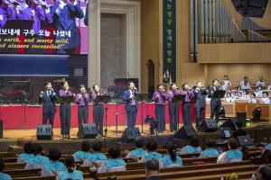  주일 3부예배 '평강가족 성탄축제'