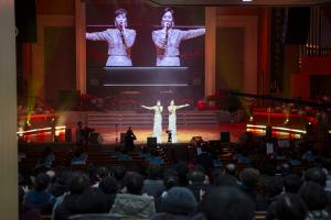  주일 3부예배 '평강가족 성탄축제'