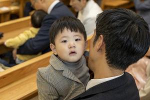 주일 부활절 세례예식
