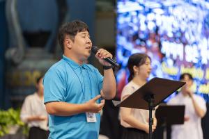  하계대성회 셋째날 평강의 날 감사예배 8권 영어판 출판 감사