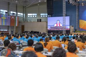  하계대성회 셋째날 평강의 날 감사예배 8권 영어판 출판 감사