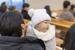  성탄절 성례식(세례, 유아세례, 입교, 학습)