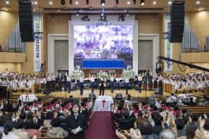  주일 3부 부활절 성찬예식